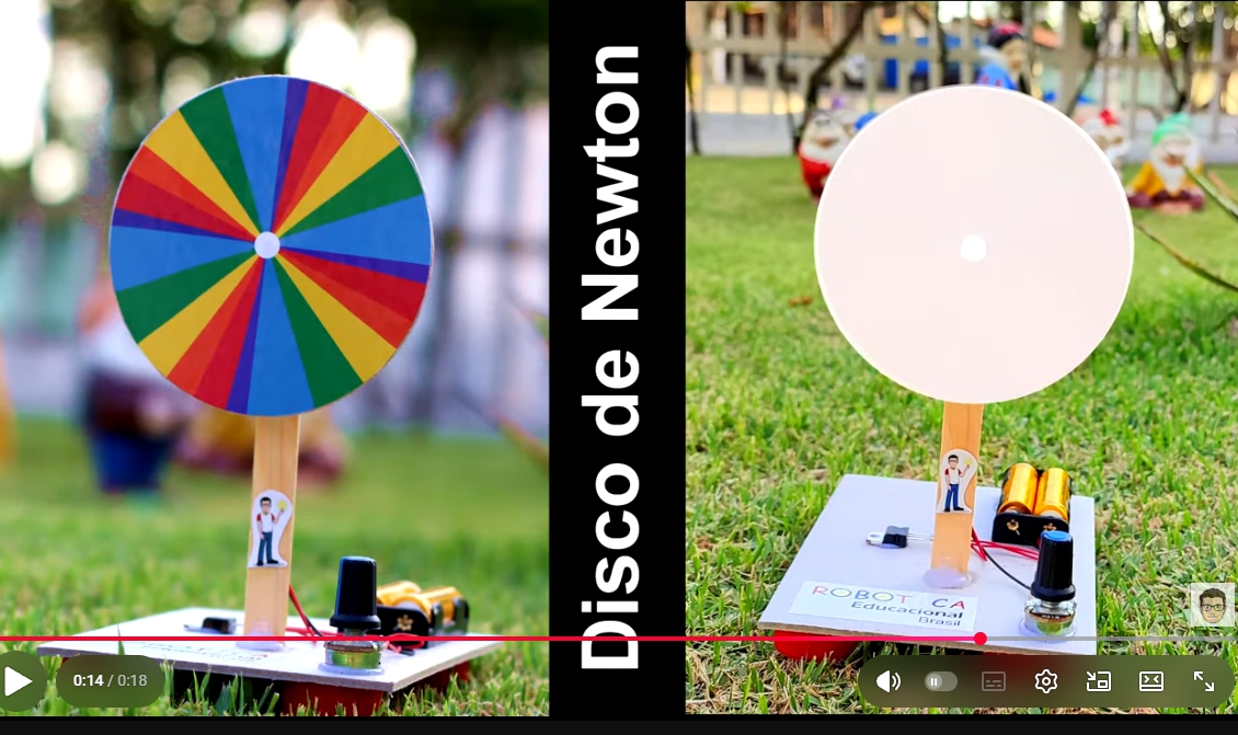 Disco de Newton Solar
