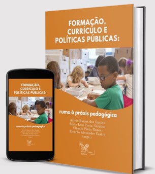 Capa do livro Formação, currículo e políticas públicas: rumo à práxis pedagógica
