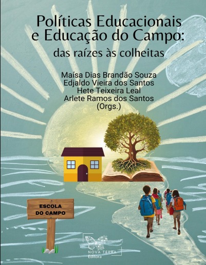 Capa do livro Políticas Educacionais e Educação do Campo: das raízes às colheitas