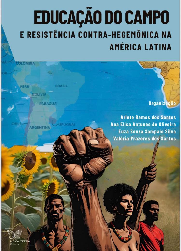 Capa do livro Educação do Campo e Resistência Contra-Hegemônica na América Latina