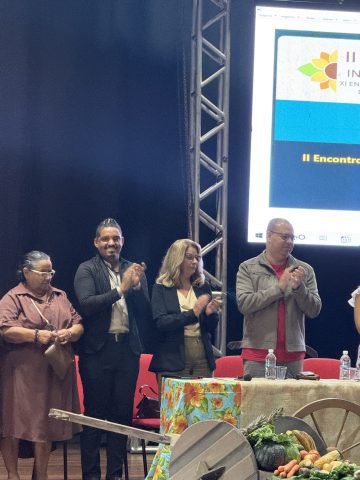 Barrocas-BA, presente no II Encontro Internacional da Educação do Campo.