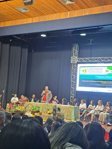 Momentos fantástico e de muito aprendizado. 
Apresentação do time do campo.