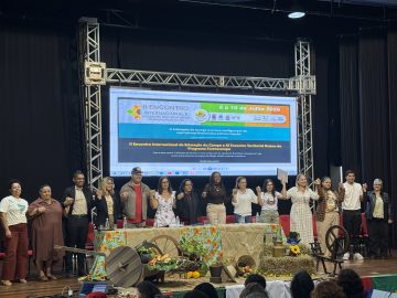 Barrocas-BA, presente no II Encontro Internacional da Educação do Campo.