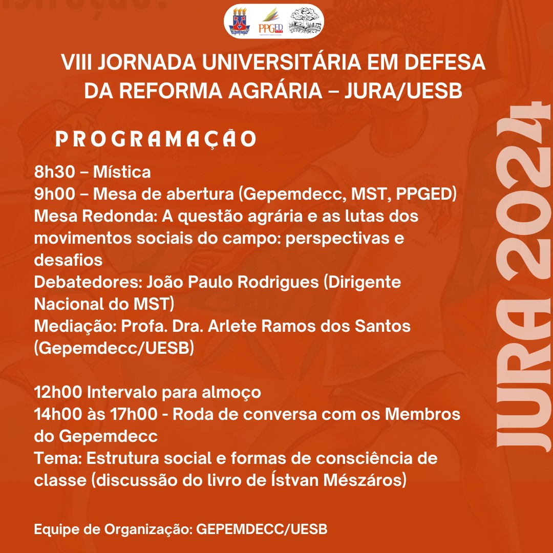 JURA 2024 Programação